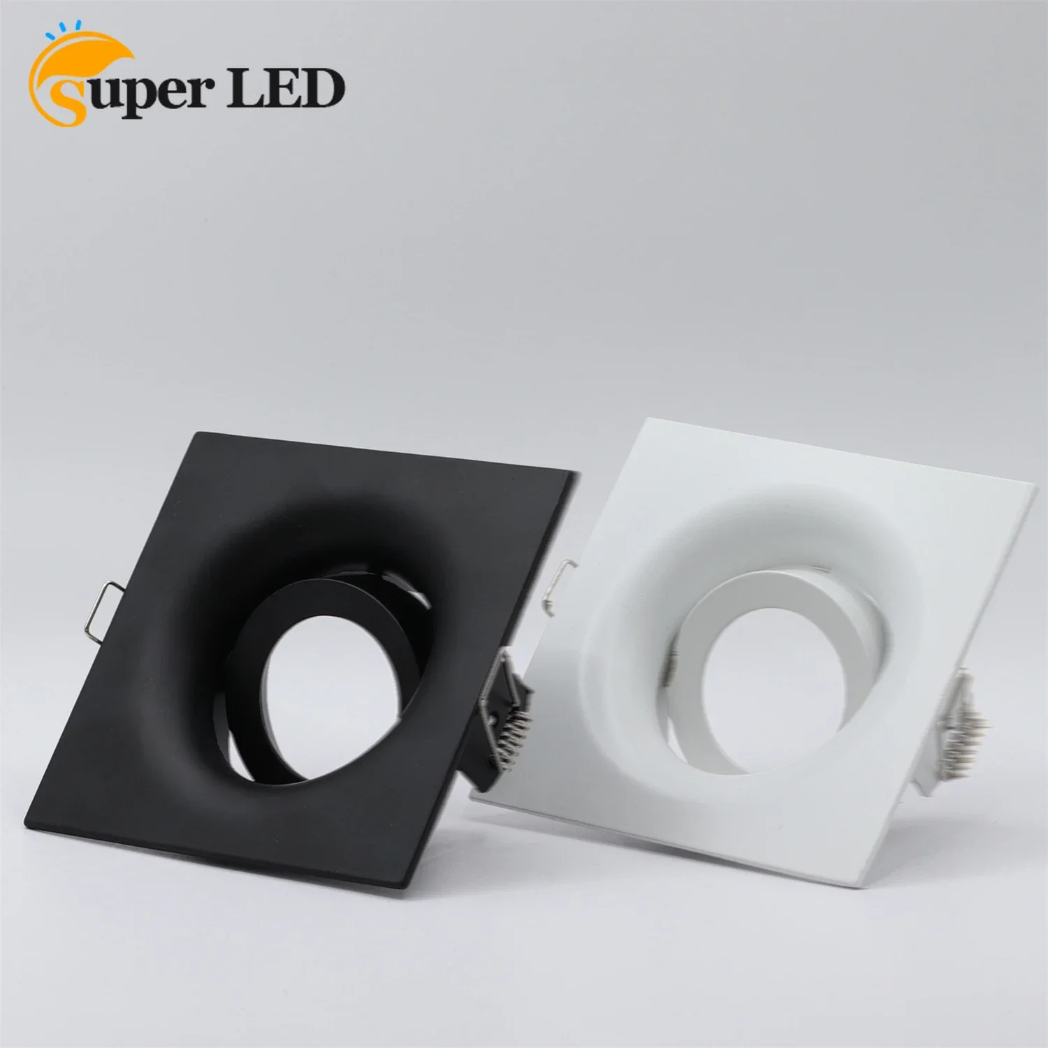 Black Highlight Embedded COB Ready Stocklight Opening 85-90 Narrow Frame Deep High Finger LED Spotlight