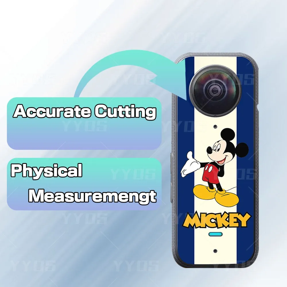 Panoramic Action Camera Accessorie Protective Films Scratch-Resistant Waterproofing 3M Decals For Insta360X3 insta360x3 Sticker