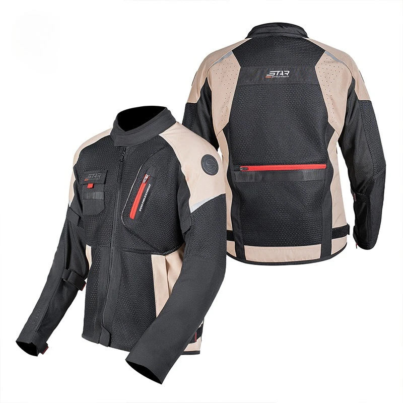 Motorcycle Riding Suit Deformable Backpack Helmet Spring and Summer Breathable Men's SKJ871