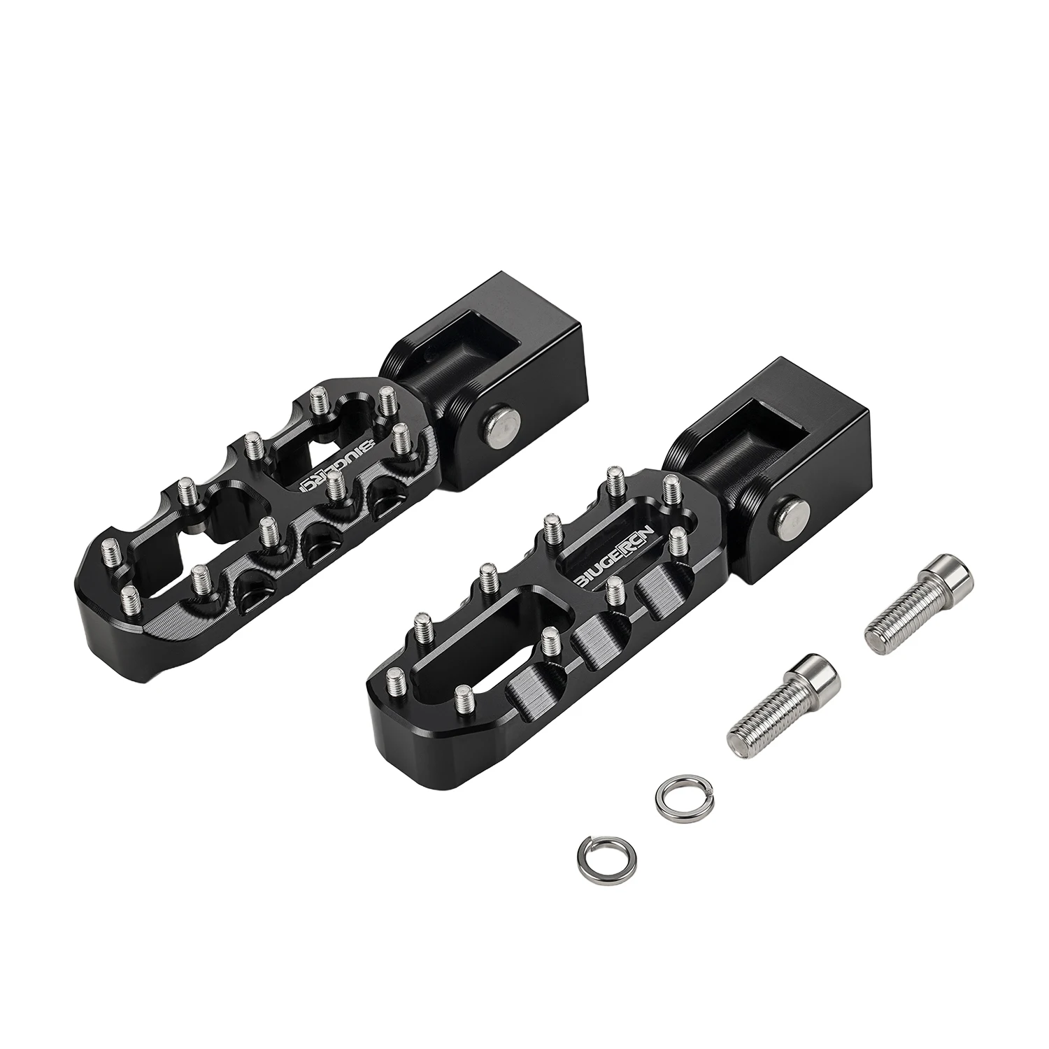 

Rear Passenger Footpeg M8 Install Bolt For Super73 Universal For Electric Dirt Bike E-bikes 90 Degree Foldable Motorcycle Parts