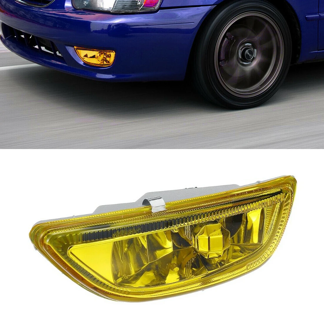 

Левая желтая линза переднего бампера, противотуманная фара, подходит для Toyota Corolla 2001-2002 гг.