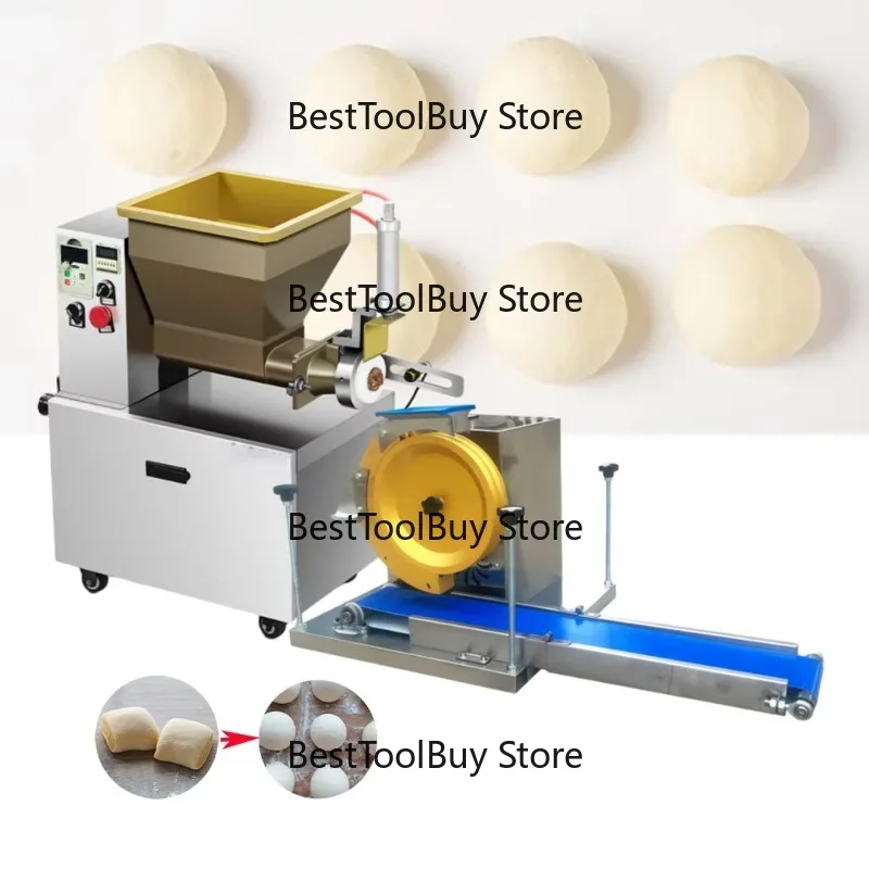 Mini Semi-Automatic Dough Maker Full Automatic Dough Divider Rounder Roller Machine for Bun Pizza Bread Cake Bakery Cortadora Ma