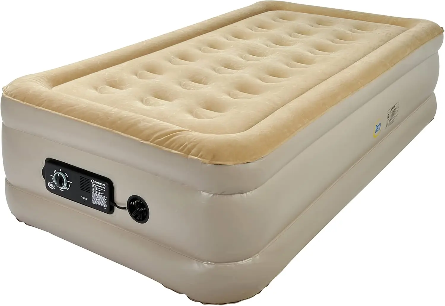 Air Mattress with Never Flat Pump | Luxury Inflatable Mattress with Built in Air Pump to Ensure a Good Night’s Rest | Heavy Duty