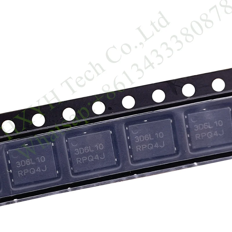 (10pcs/Bag) NVMFS3D6N10MCLT1G (Marking 3D6L10) DFN-5*6 100V 132A N-channel MOSFET