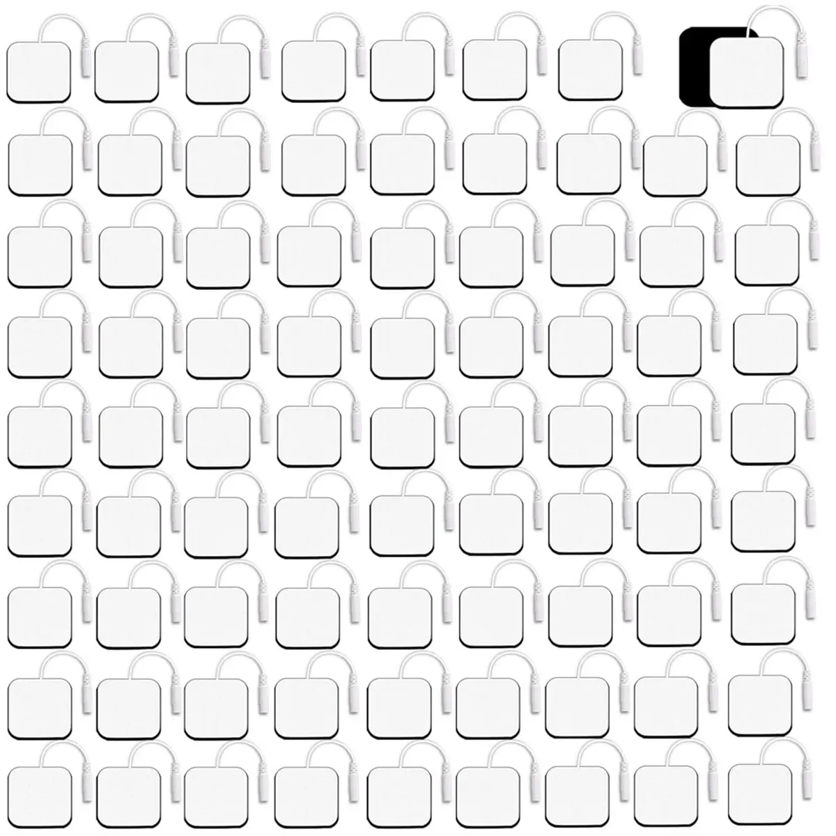 2 × 2 Inch TENS Replacement Electrode Pads