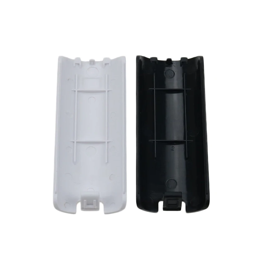 Yuxi 1pc controlador de jogo sem fio bateria caso capa traseira para nintend wii controle remoto gamepad lidar com joypad