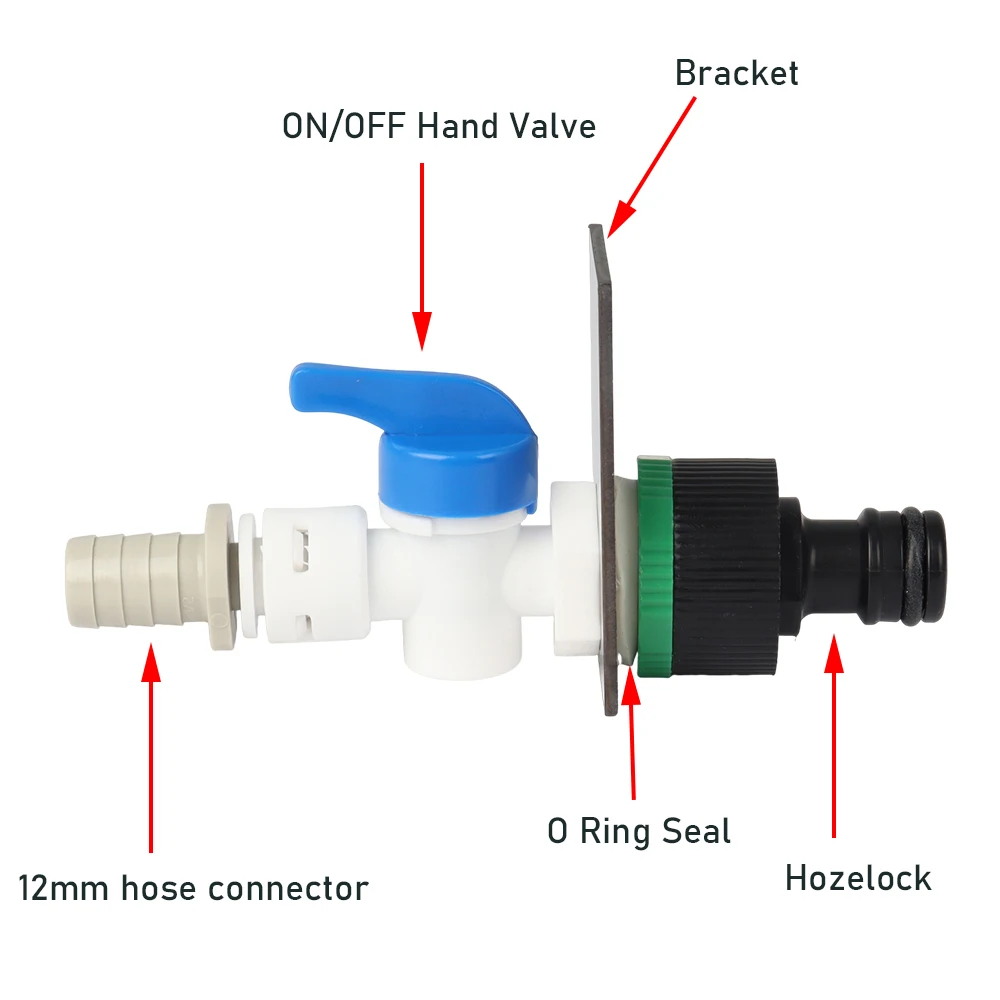 RV Water Tank Backfill Connector Water Tank Filling Drainage Accessories For Campervan Motorhome Racevan Valeting Hozelock Tool