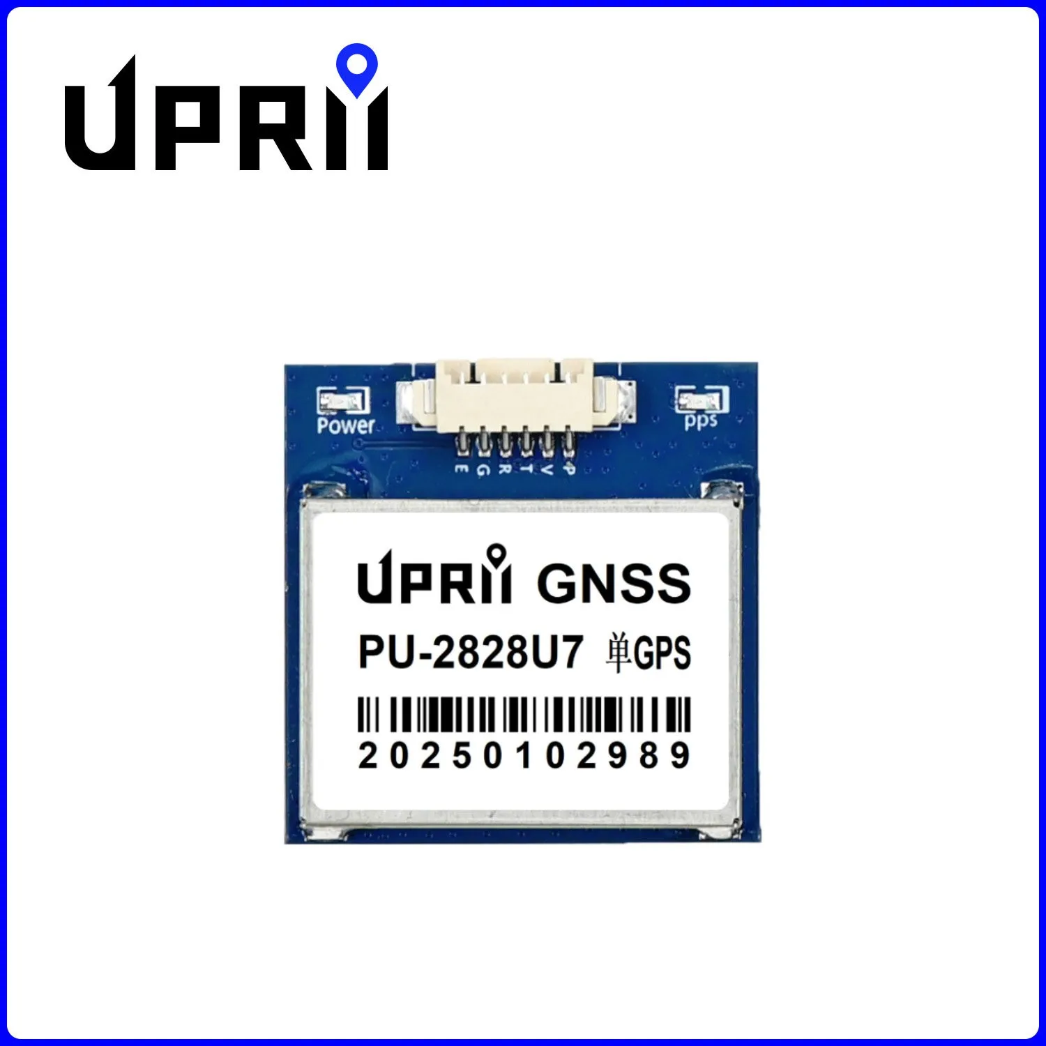 UPRII 7th/8th Gen GPS Module, Multi-Mode Beidou Positioning Module for Agricultural Fertilizing & Seeding Machinery, PU-2828U7