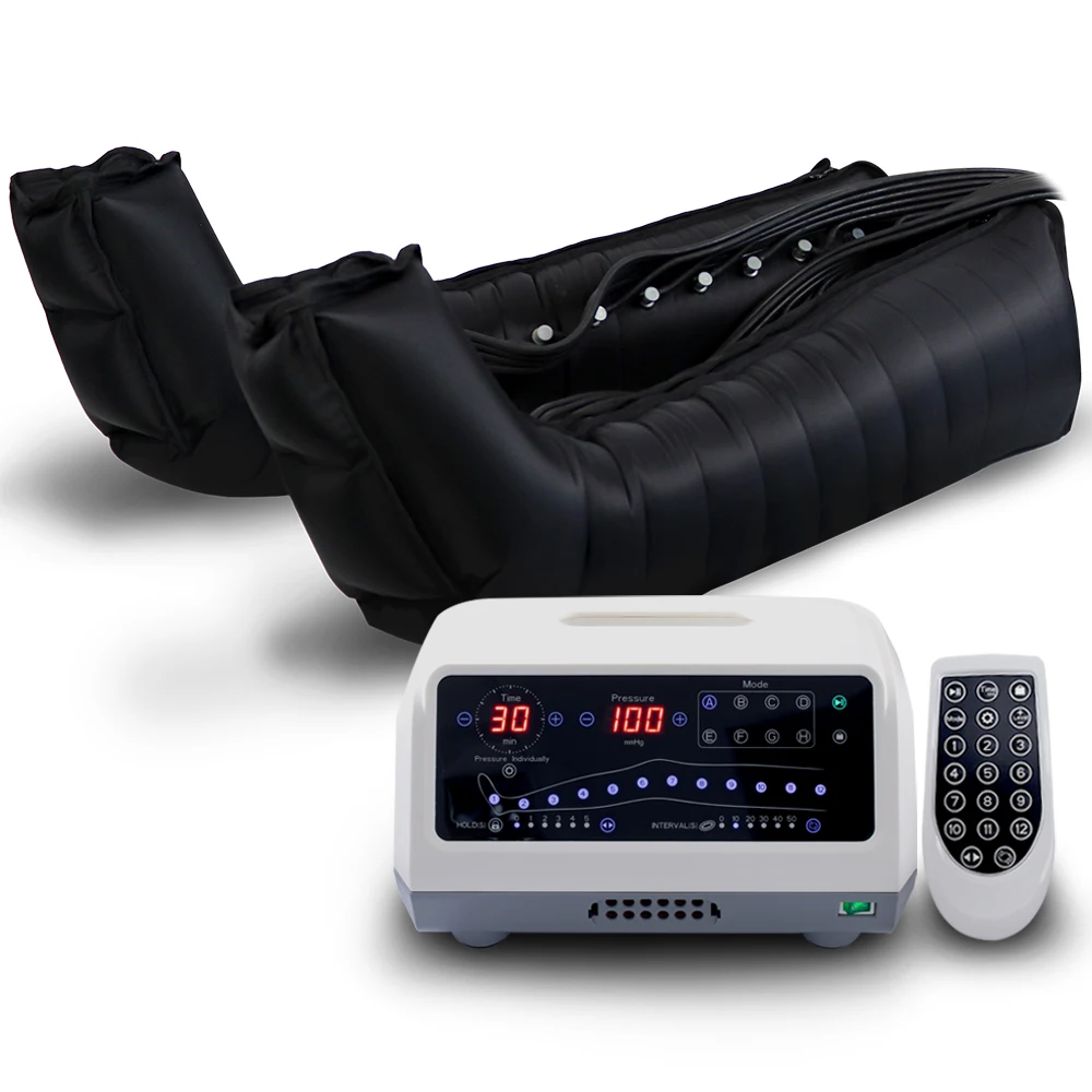 High Quality 12 Chamber Pneumatic Boots Leg Massage Machine For Circulation And Muscle Relaxation