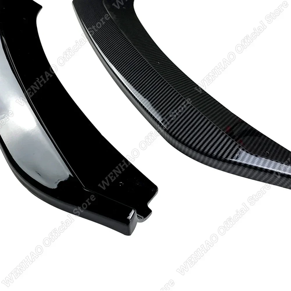 ABS Front Bumper Lip Splitter Bodykits for Seat Leon 3 MK3 5F 2012-2016 Tuning Diffuser Spoiler Custom Body Kit Accessories