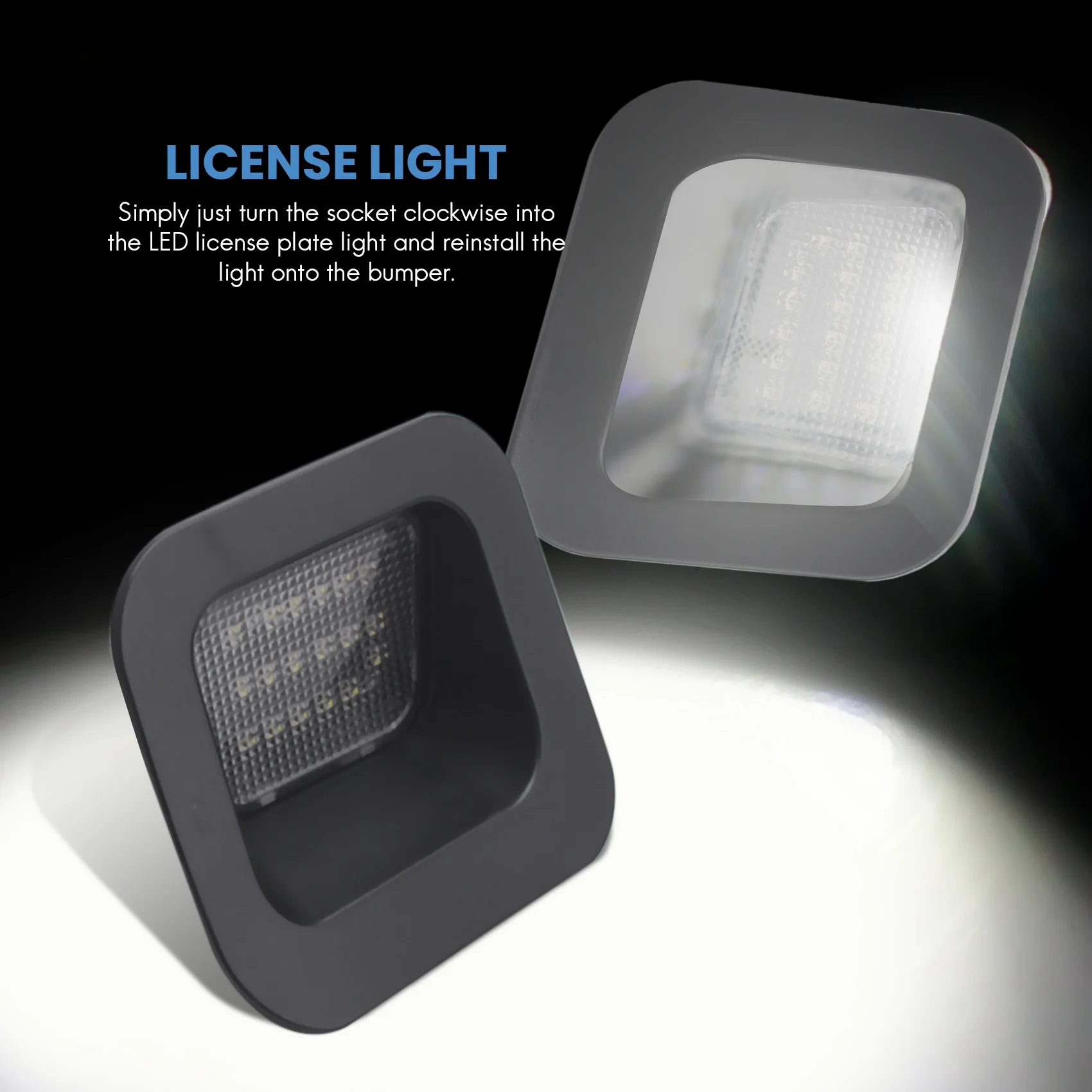 Фонари для заднего номерного знака автомобиля Smoke, фонари для номерного знака Dodge Ram 1500 2500 3500 2003-2018