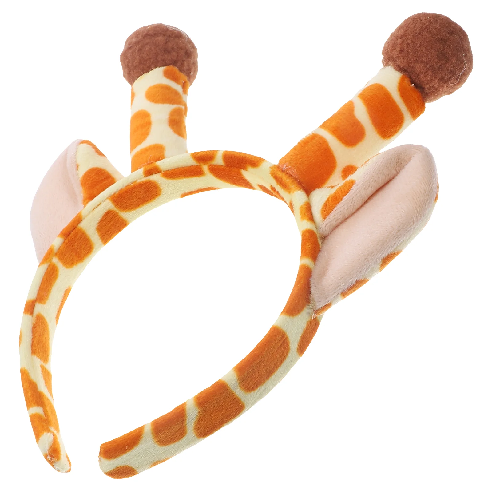 

Head Bands Antler Headband Giraffe Ears for Women Plush Party Cosplay Cute Horn Travel