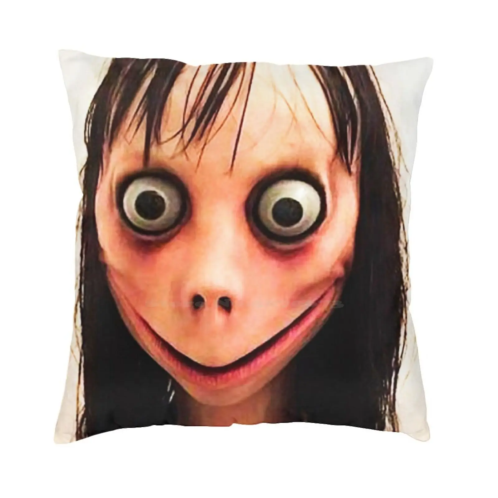 Momo ( Creepypasta ) Fashion Sofa Throw Pillow Cover Pillowcase Momo Creepypasta Terror Fear Whatsapp Chain Grudge Curse