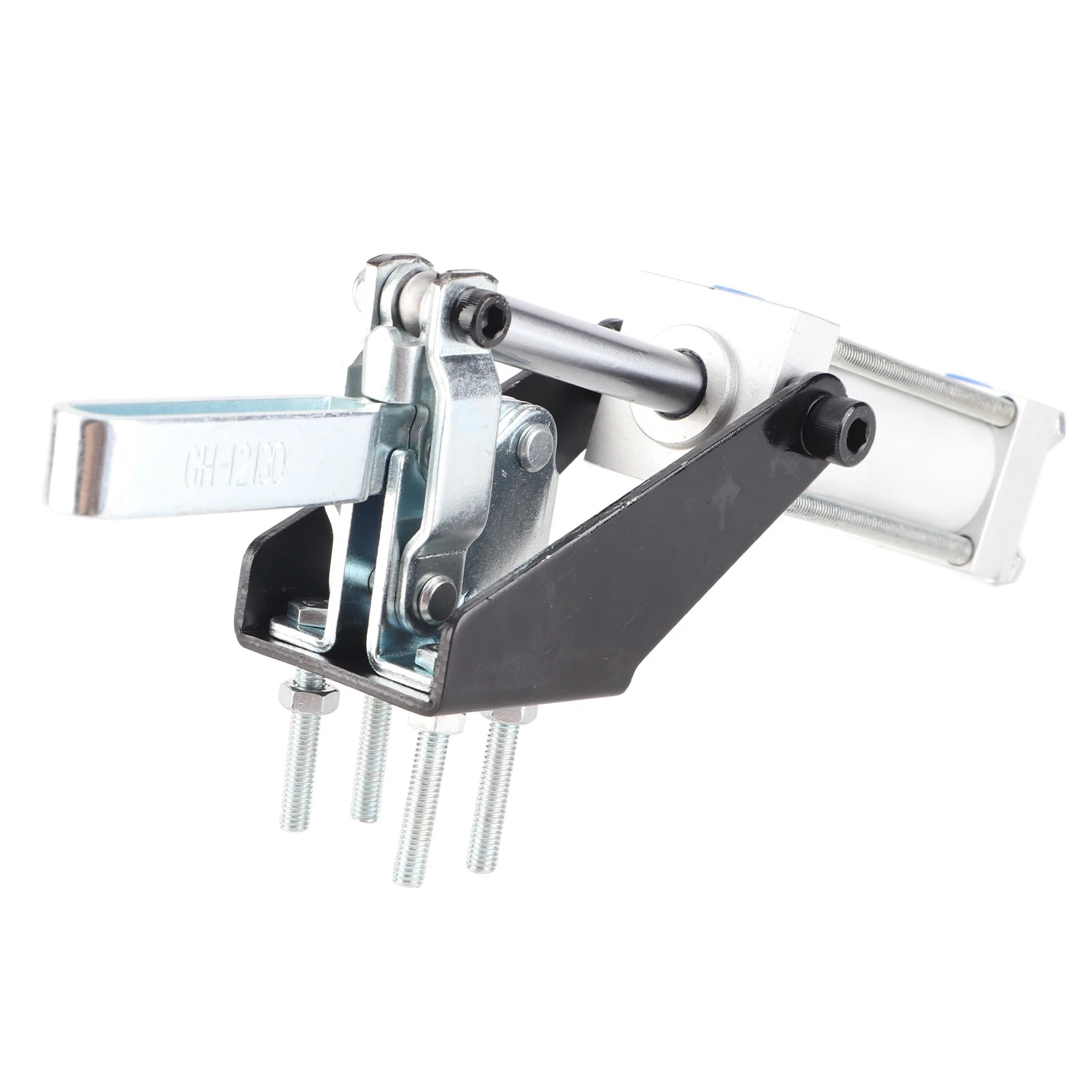 صفقة التخليص هوائي الهواء تبديل المشبك 227 كجم لقط قوة الهواء اسطوانة المشبك هوائي عقد أسفل تبديل المشبك ملحق #4