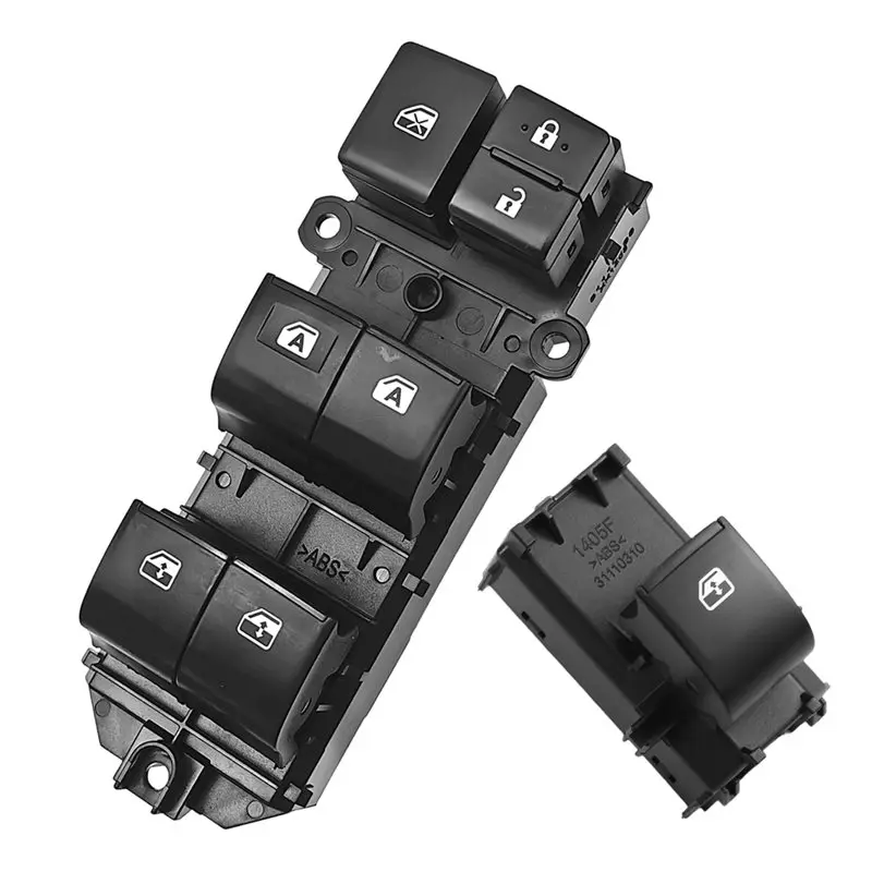 

A82M-For Toyota Highlander 15- 20 1 Pair Front Door Power Window Switch Button 84820-0E040 84810-0E050(84820-0E020 84810-0D300)
