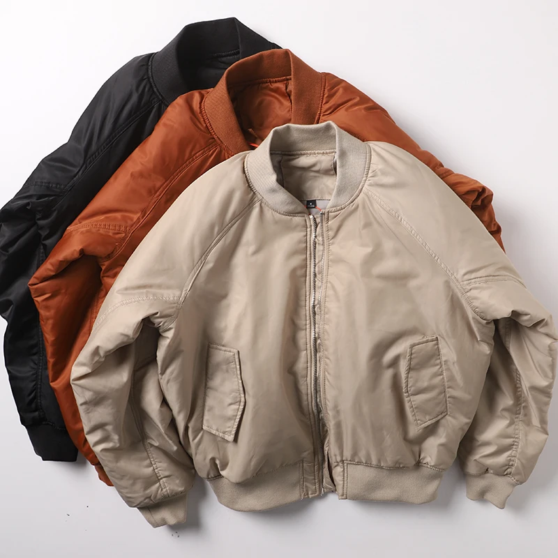 

Классическая мужская повседневная куртка M65 свободного кроя, хлопковая, теплая, ветрозащитная, с длинными рукавами, на молнии, верхняя одежда