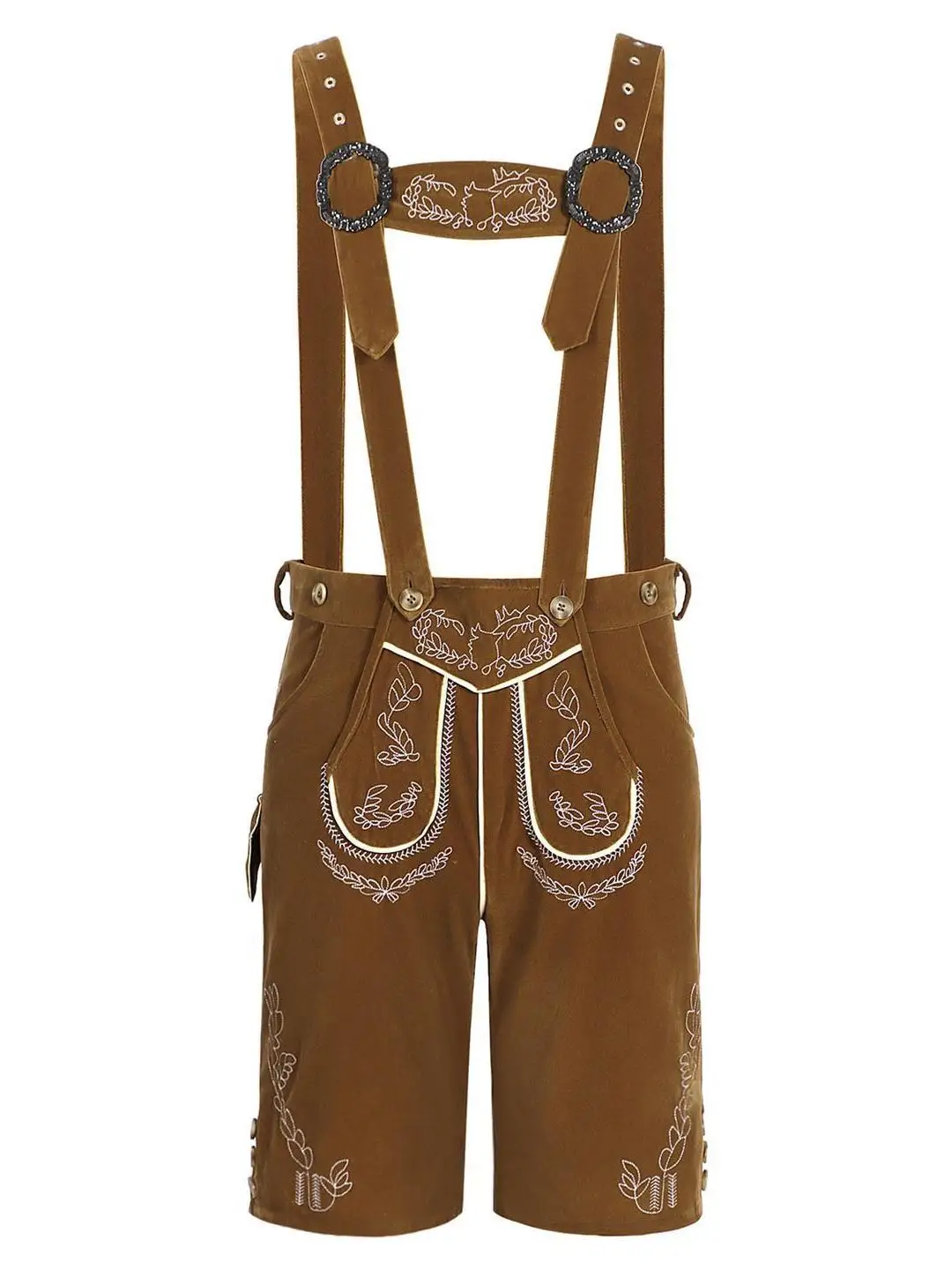 Mh Beer Festival Men's Overalls Stage Par loween Cosplay Costume Bavarian Sle Trousers with Straps Autumn Faion