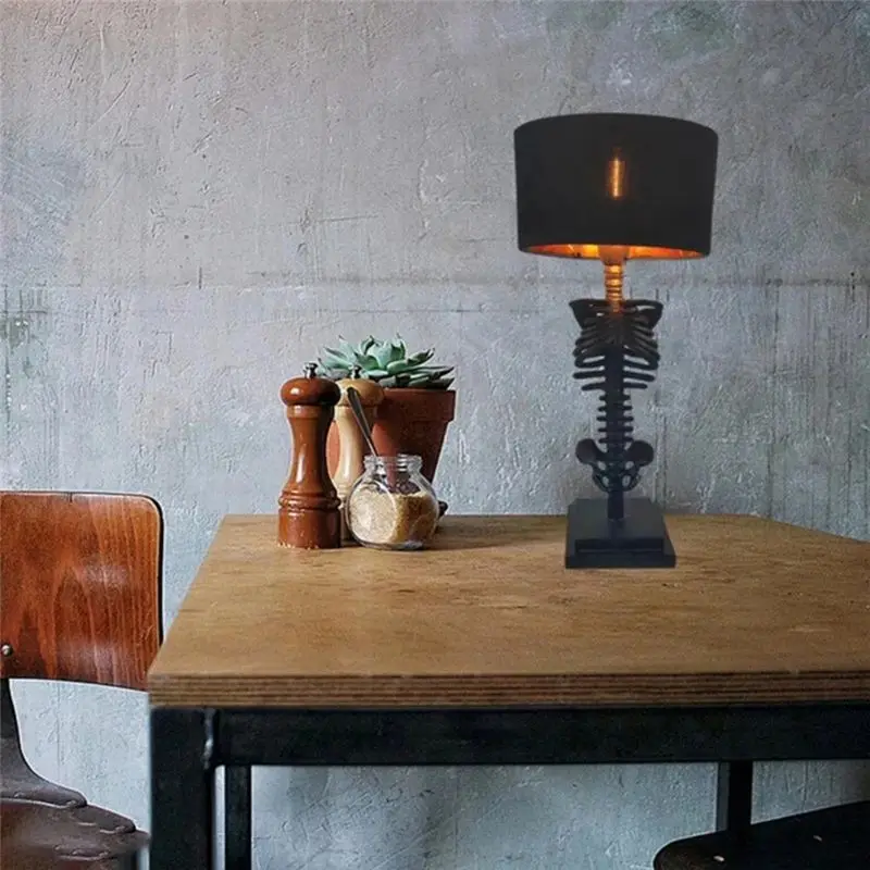 할로윈 조명, 파티 분위기, 해골 데스크탑 용품, 해골 야간 조명, 할로윈 방 장식 신제품