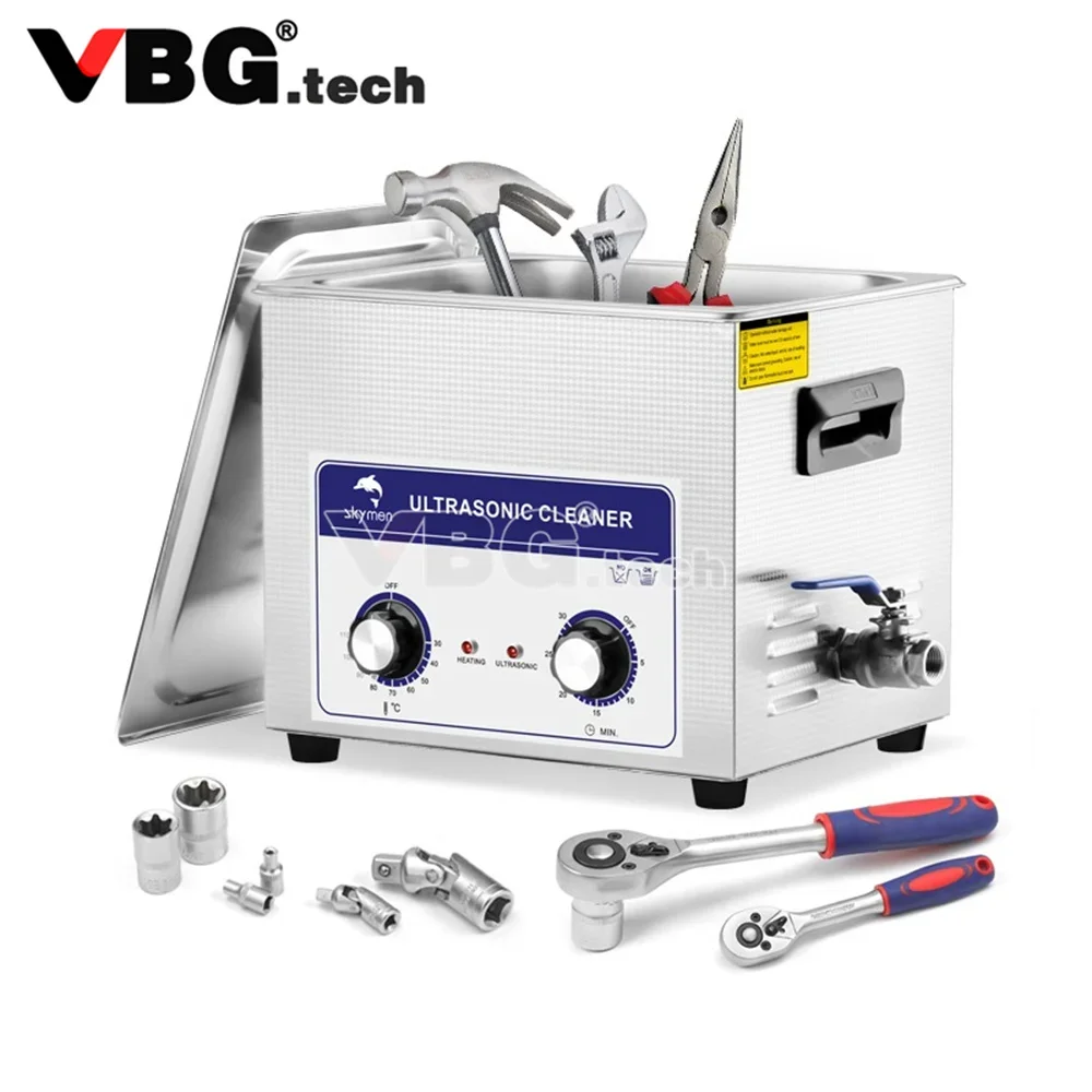 Wholesale Custom 15l Ultrasound System For Metal Parts Mechanical Industrial Ultrasonic Cleaner With Timer And Heater