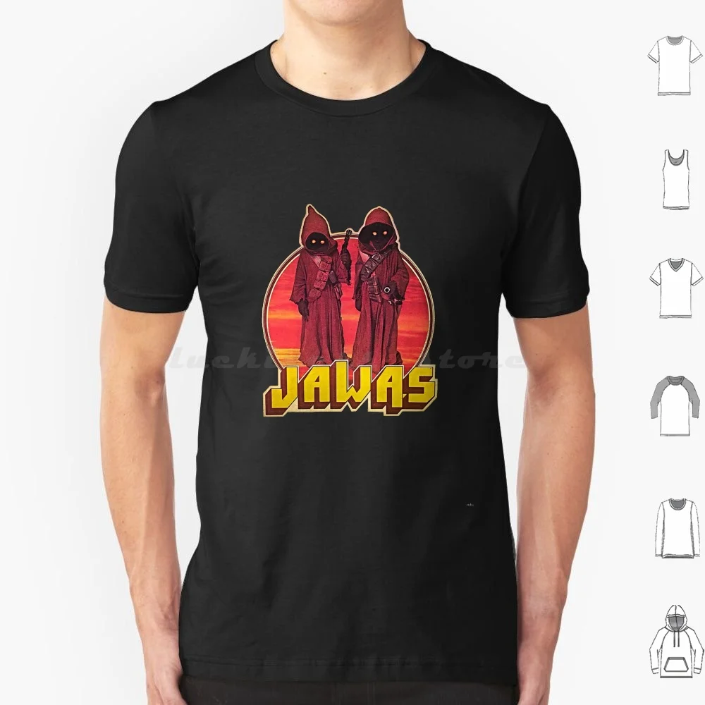 

Футболка Jawas 6xl Хлопковая крутая футболка Jawa Jawas Space Empire Strikes Back Luke Leia Vader R2d2 C3po Ship Ufo Tatooine Hut Sabre