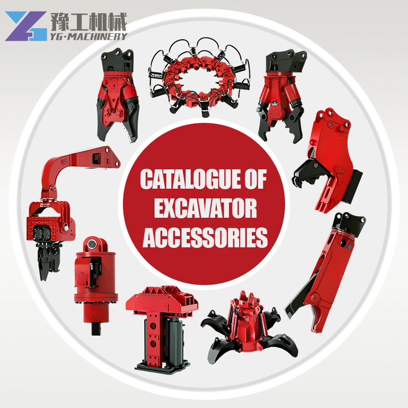 YG Hydraulic Eagle Shear for Excavators - Heavy Duty Metal Shears with Hydraulic Rotating Technology