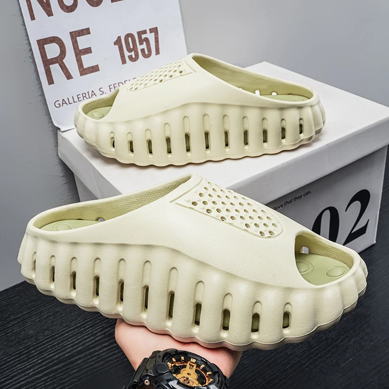 

Легкие массажные тапочки с точечной матрицей, нескользящие сандалии для мужчин и женщин