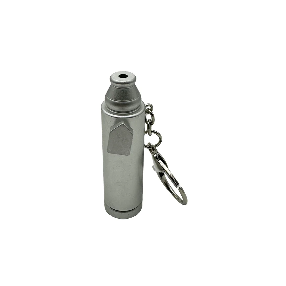 1Pcs Metal Bullet Dispenser Aluminum Alloy Portable Leak-Proof Storage Bottle for Powder Tank Accessories view 4