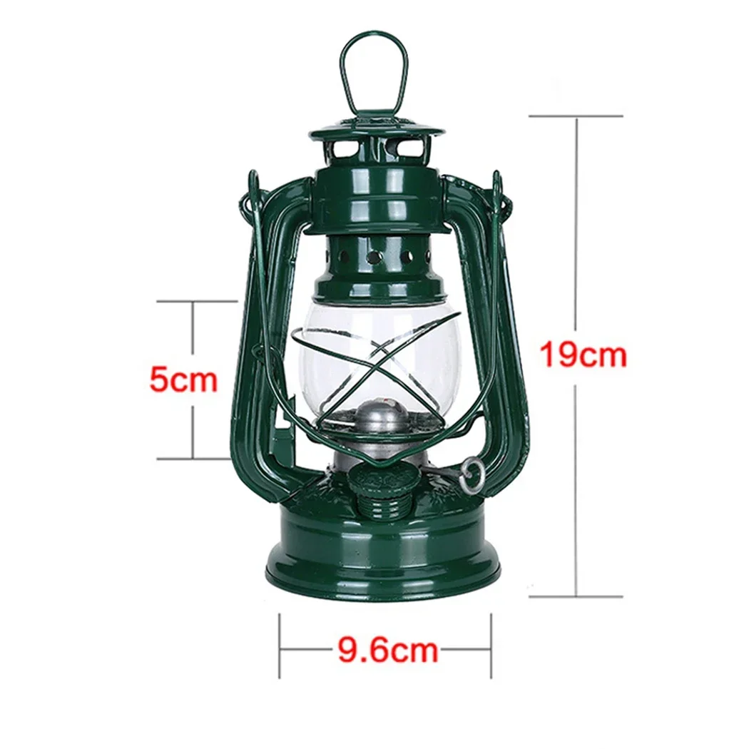 

Decoration Kerosene Lamp Home Room Accessories Portable Lightweight Retro Oil Lantern Mediterranean Style Outdoor Camping Lights