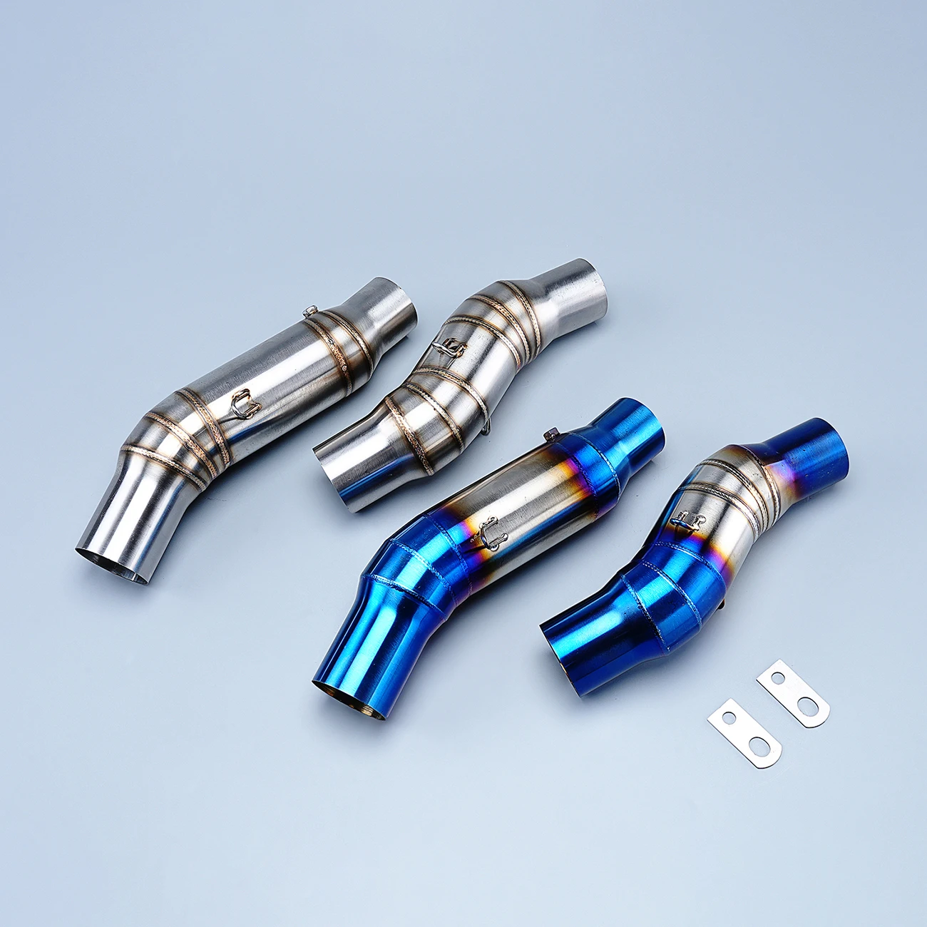 

Для Ninja 1000 Z1000 Z1000SX 2010-2021 выхлопная труба мотоцикла для мотокросса, средняя труба, без шнуровки, глушитель 51 мм