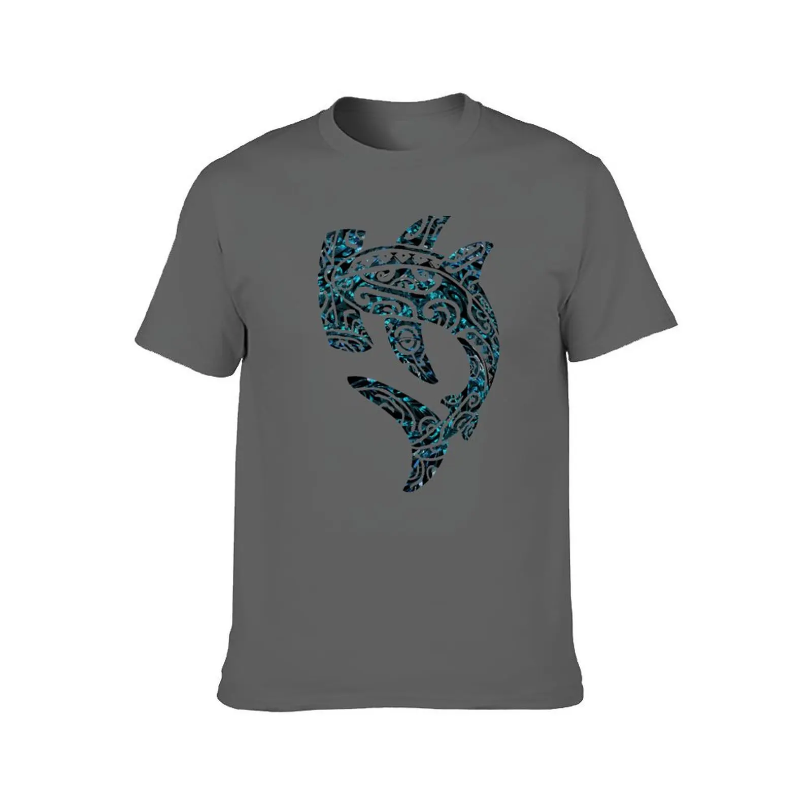 Shimmering Tribal Hammerhead T-Shirt luxury designer sweat customs kawaii clothes funny t shirts men