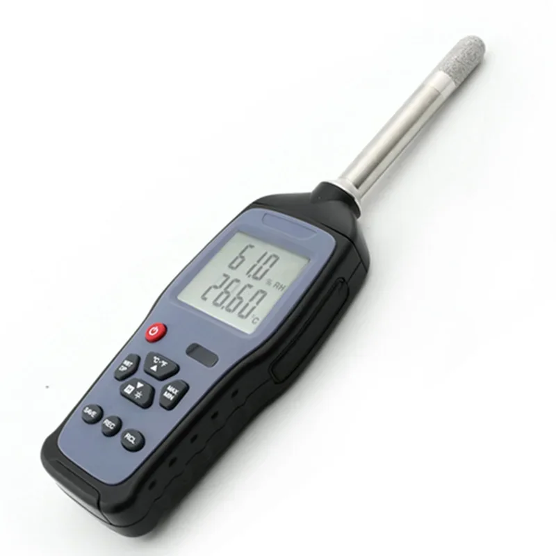 Industrial Temperature and Humidity Detector 1.5%RH High Precision Dew Point Measuring Instrument Handheld and Portable