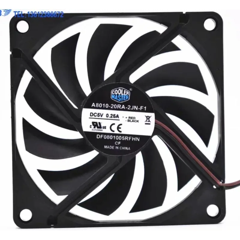 novo-ventilador-cooler-a8010-22ra-2nd-f1-5v-025a-8010-8cm-ventilador-de-resfriamento-80x80x10mm