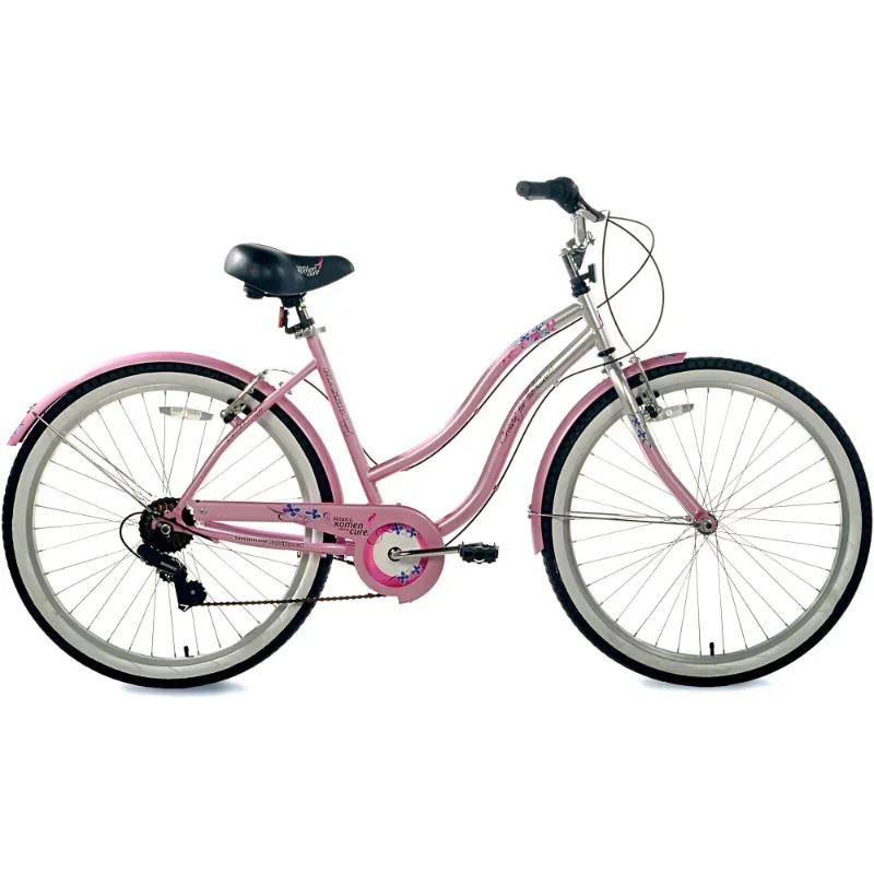 Multi-Speed Cruiser Women's Bike, Pink