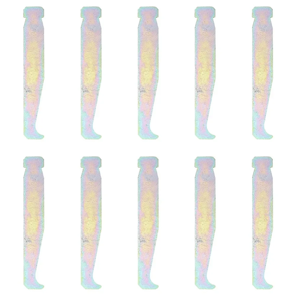 

10pcs Cleaning Tool Guide Bar Groove Rail Cleaner Chainsaw Guide Bar Rail Groove Cleaner Replacement Accessories Garden Tools