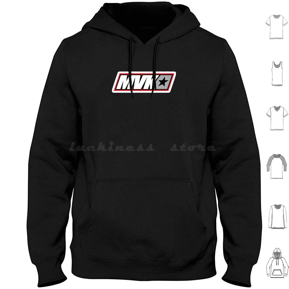 M. V I N A L E S-Premium M O T O G P-Hoodie cotton Long Sleeve Maverick Vinales Maverick Vinales Maverick Vinales