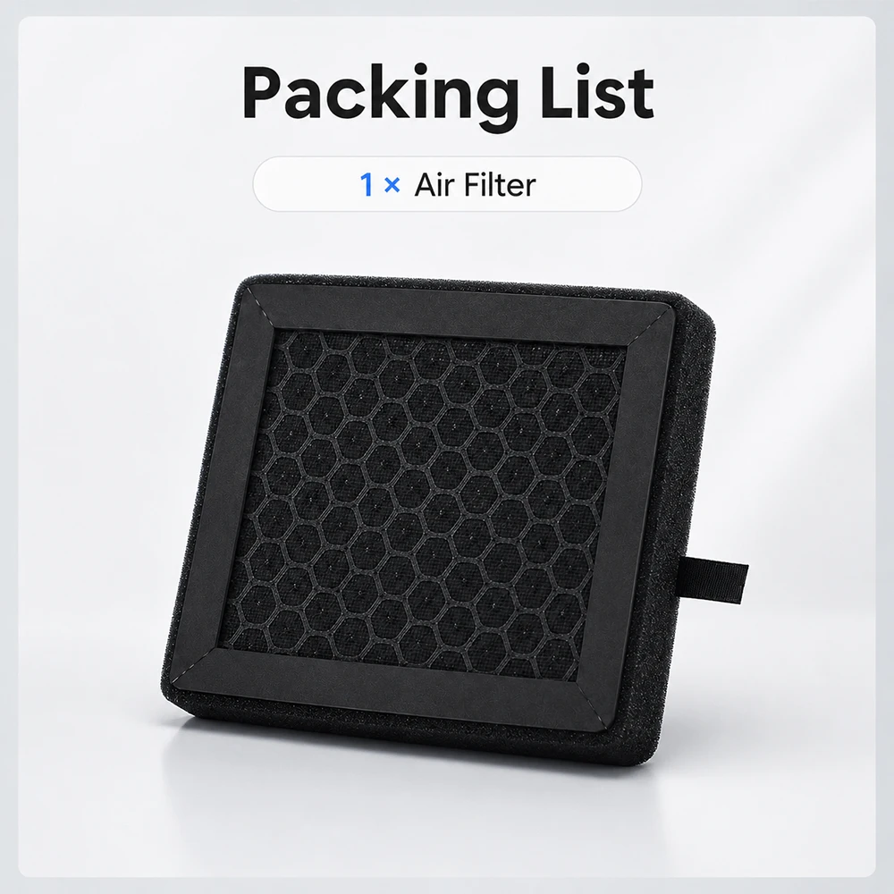 Für Bambu Lab X2D Luftfilter Ultra HEPA H13 Aktivkohlefilter für Bessere Luftreinigung bei X2D 3D-Druckern – Detail 9
