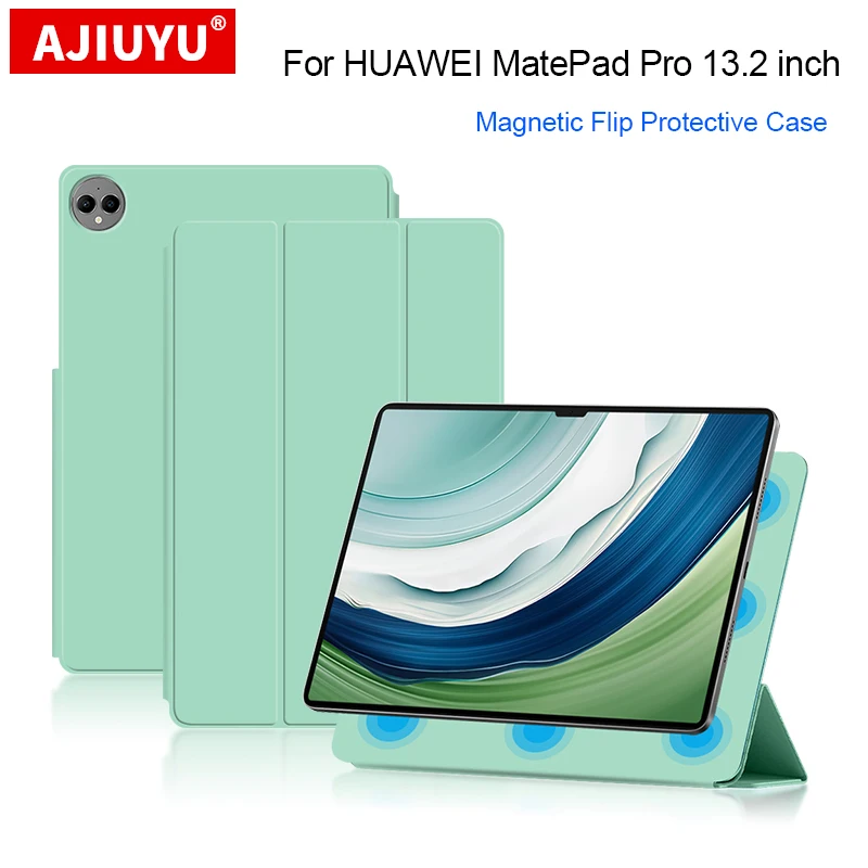 غطاء ذكي مغناطيسي قابل للطي لهاتف هواوي ، MatePad Pro 13.2 "، 2023 حافظة كمبيوتر لوحي للأطفال