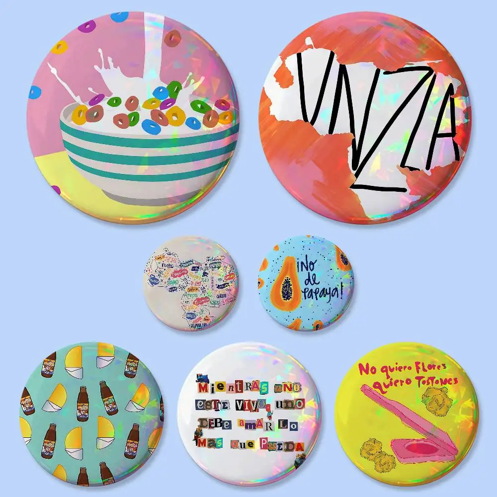 Venezuela Ästhetische Kunst-Anstecknadeln Runde Kreative Broschen-Abzeichen Taschen-Deko-Accessoires für Fans, Sammler und Freunde als Geschenke