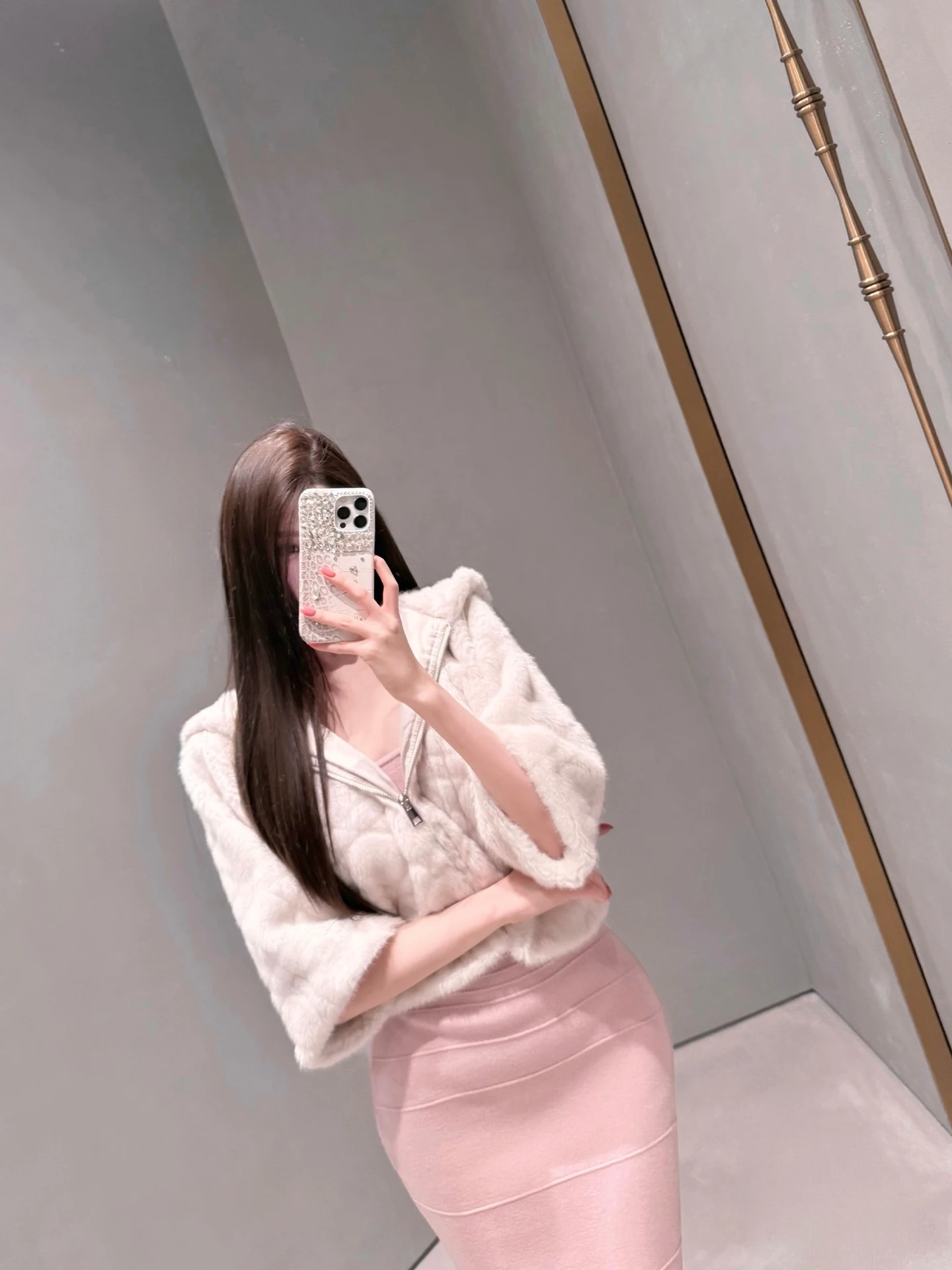 

Chill er Korean Sle ort Hooded Fur Jaet Seven Sve Eco Friendly Women's Outerwear Daily Youth Faion Winter Coat