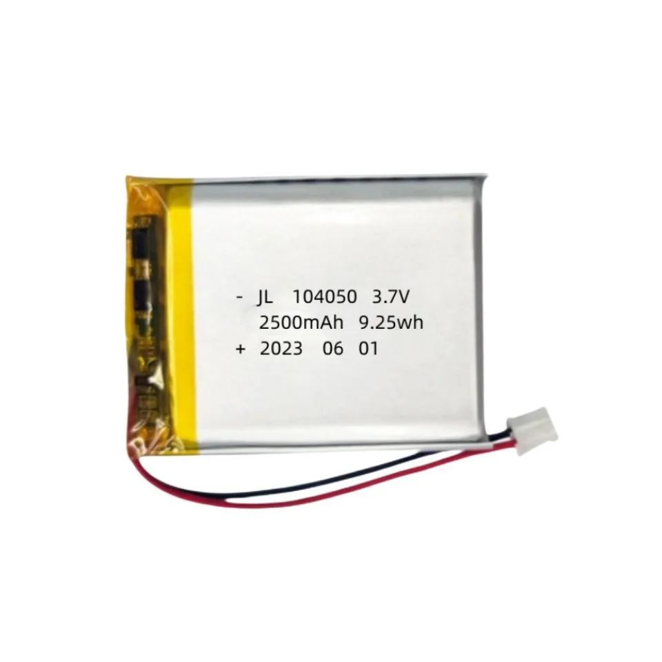 شراء المزيد سوف رخيصة 104050 بطارية ليثيوم بوليمر 3.7 فولت 2500 مللي أمبير مناسبة لتدفئة اليد وتدفئة الملابس وأجهزة التجميل