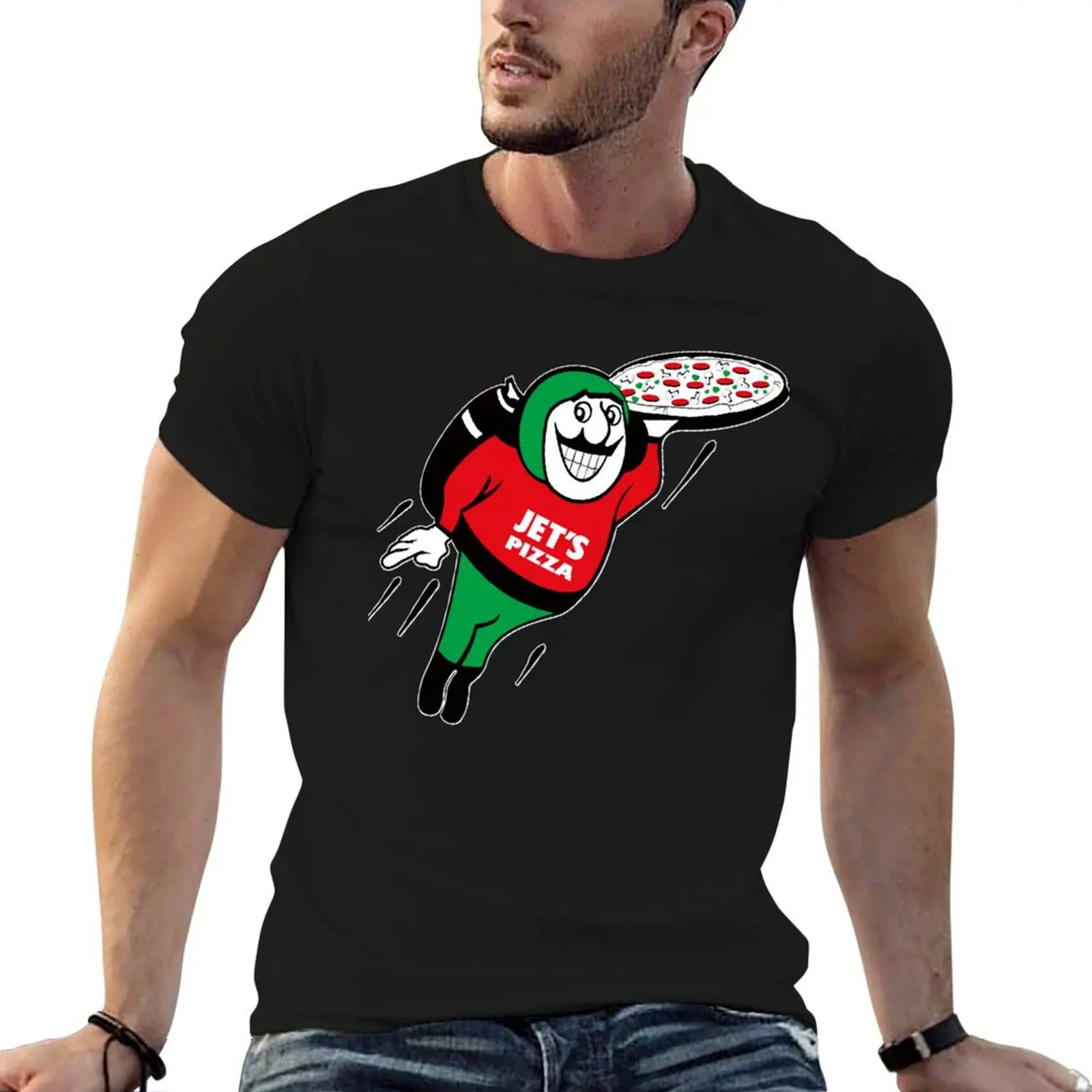 

jet pizza merch T-Shirt anime t shirts oversize man t shirt luxury T-Shirt