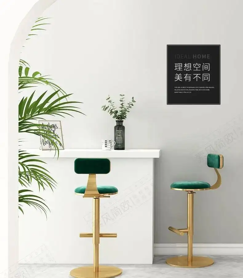 

Барный стул для кассира, домашний металлический табурет, высокий стул для кухонного острова, барный стул для кафе, высокие стулья для бара