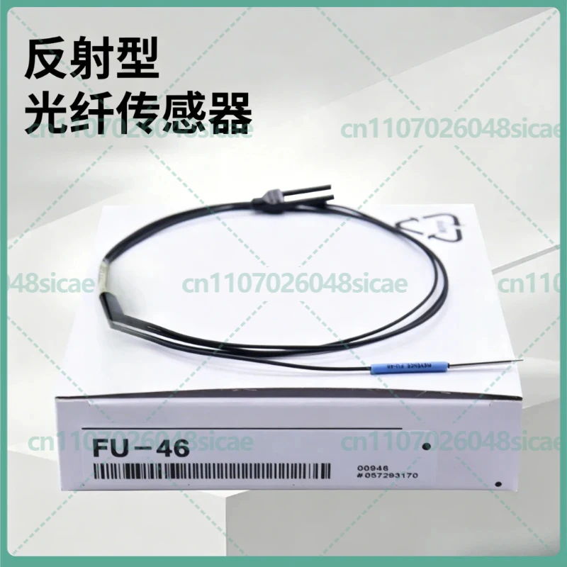 1-5pcs FOR KEYENCE FU-46 Cylindrical Reflective Fiber Optic Sensor Unit φ1.5mm Gold Wire Detection 1m Cable
