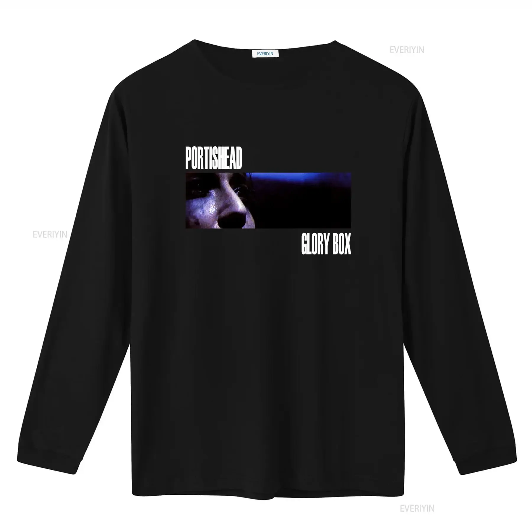 Vintage Portishead Glory Box Black T Shirt Retro Music Band Design Kt359178 vintage Washed Stylish Casual Comfortable