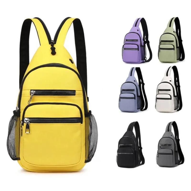 Chest Bag For Men And Women Can Be Worn With One Shoulder And Two Shoulder Crossbody Multifunctional Backpack. Fashion Chest Bag