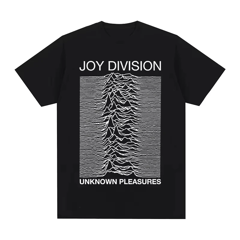 Joy Division Creative Line Print Summer High Quality 100% Co