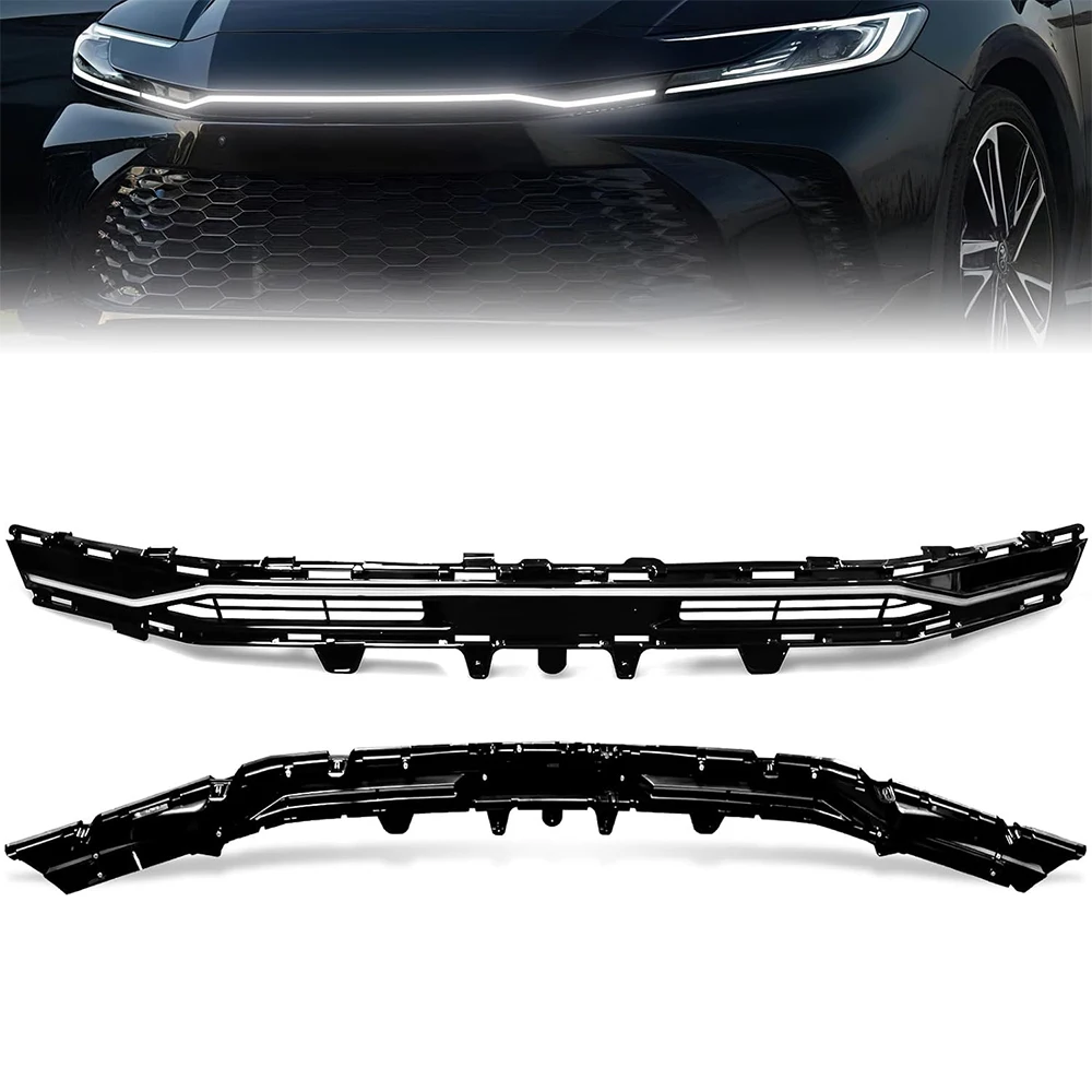 LED Middle Grille Light For Toyota Camry SE XSE 2025 2026 Start Animation Daytime Running Lights Dynamic Turn Signal Light