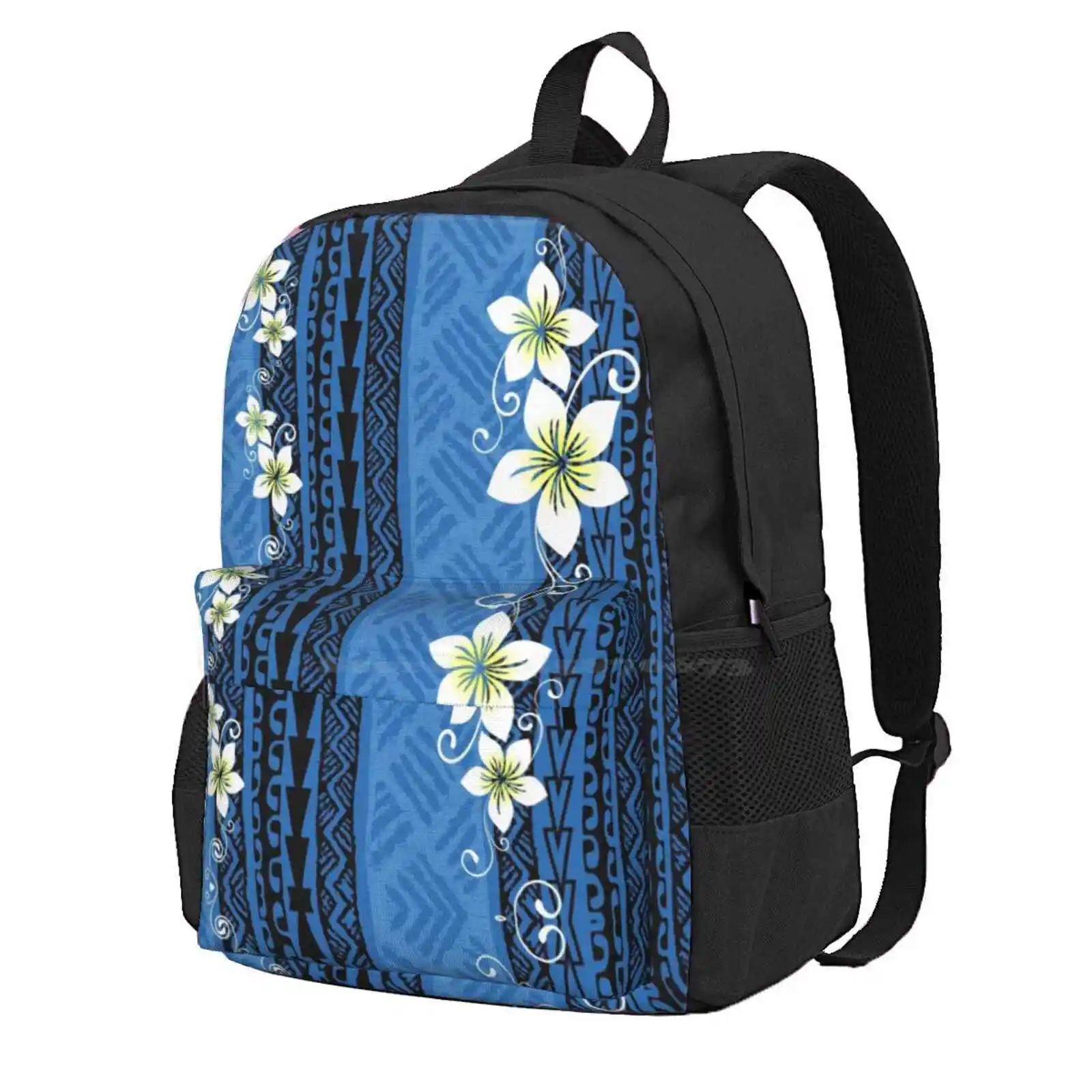 Island Home Polu Hot Sale Schoolbag Backpack Fashion Bags Polynesian Oceanic Hawaiian Island Tropical Exotica Equatorial