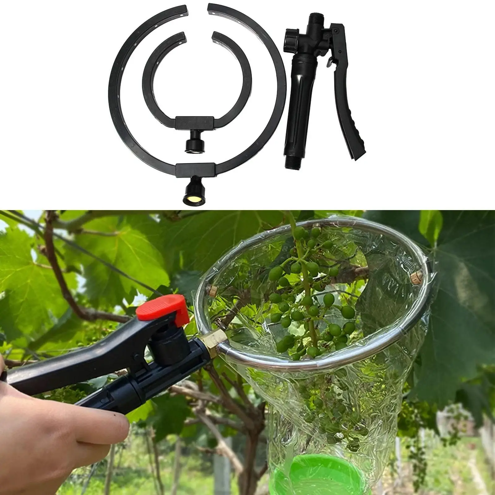 Outdoor Grape Cluster Expansion Sprayer Adjustable Mist Nozzle for Fruit Blossom Stretcher Tool Garden Yard