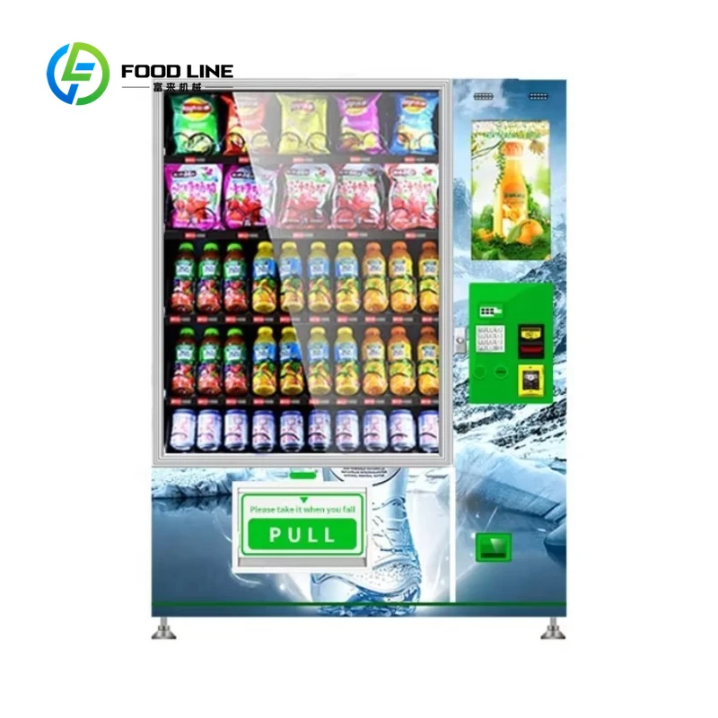 

Customized Hot Selling 21.5 Inch Touch Screen Vending Machine Drinks Snack Commercial Dispenser for Sale